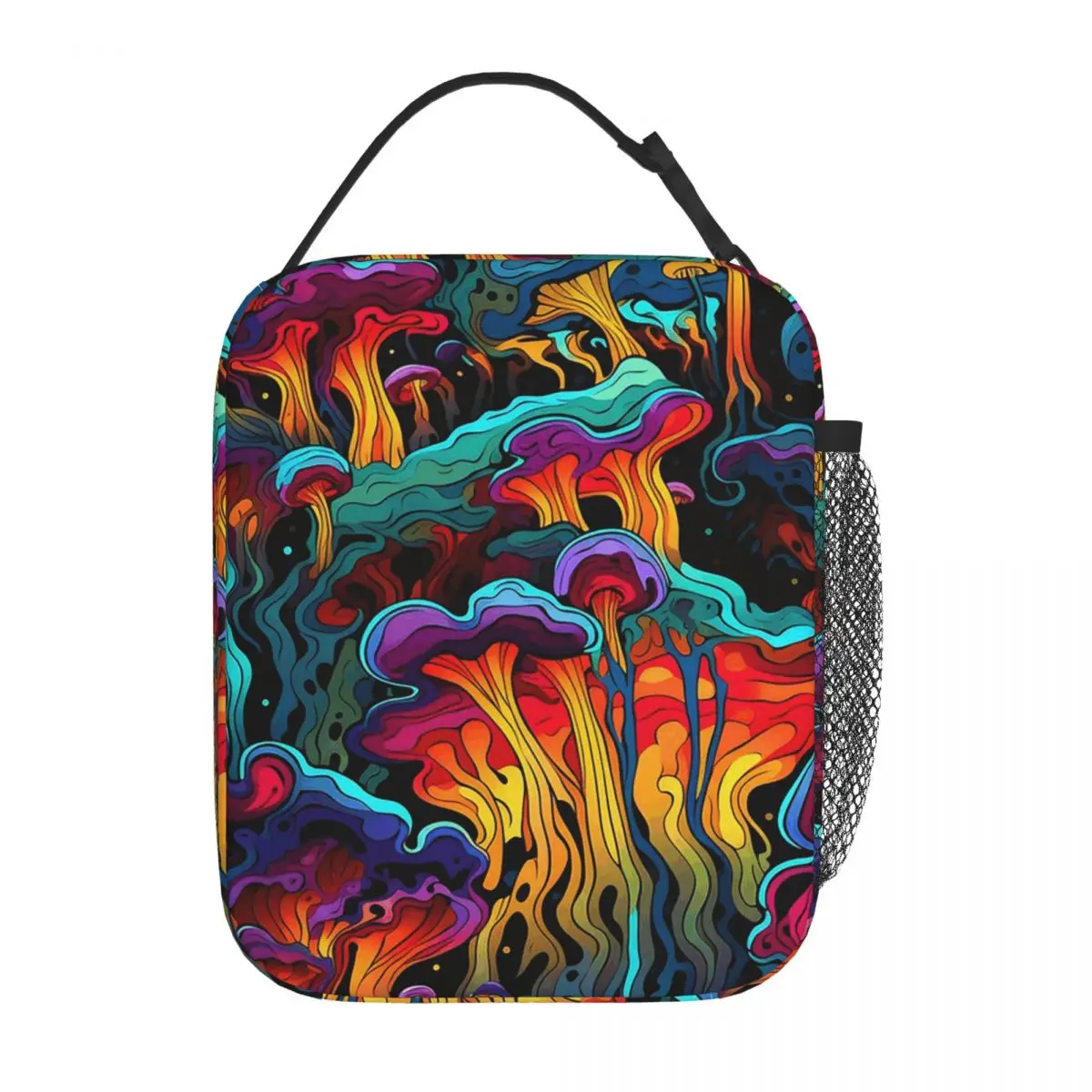 حمض تريبي غريب مخدر متموج الفطر معزول حقيبة الغداء برودة صندوق طعام حراري حمل صناديق الغداء المحمولة الحاويات