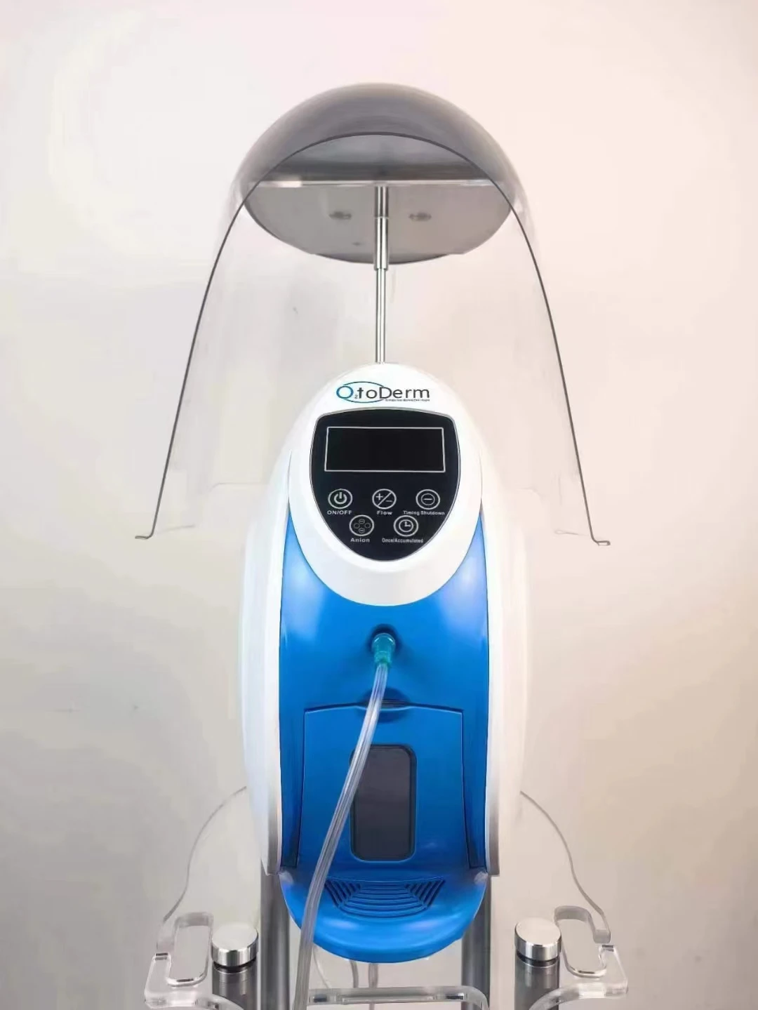 STLF LZS 98% O2toderm الأكسجين آلة الوجه الأكسجين جت قشر أقنعة أنيون الأكسجين جهاز للعناية بالوجه LED قبة آلة الوجه #2