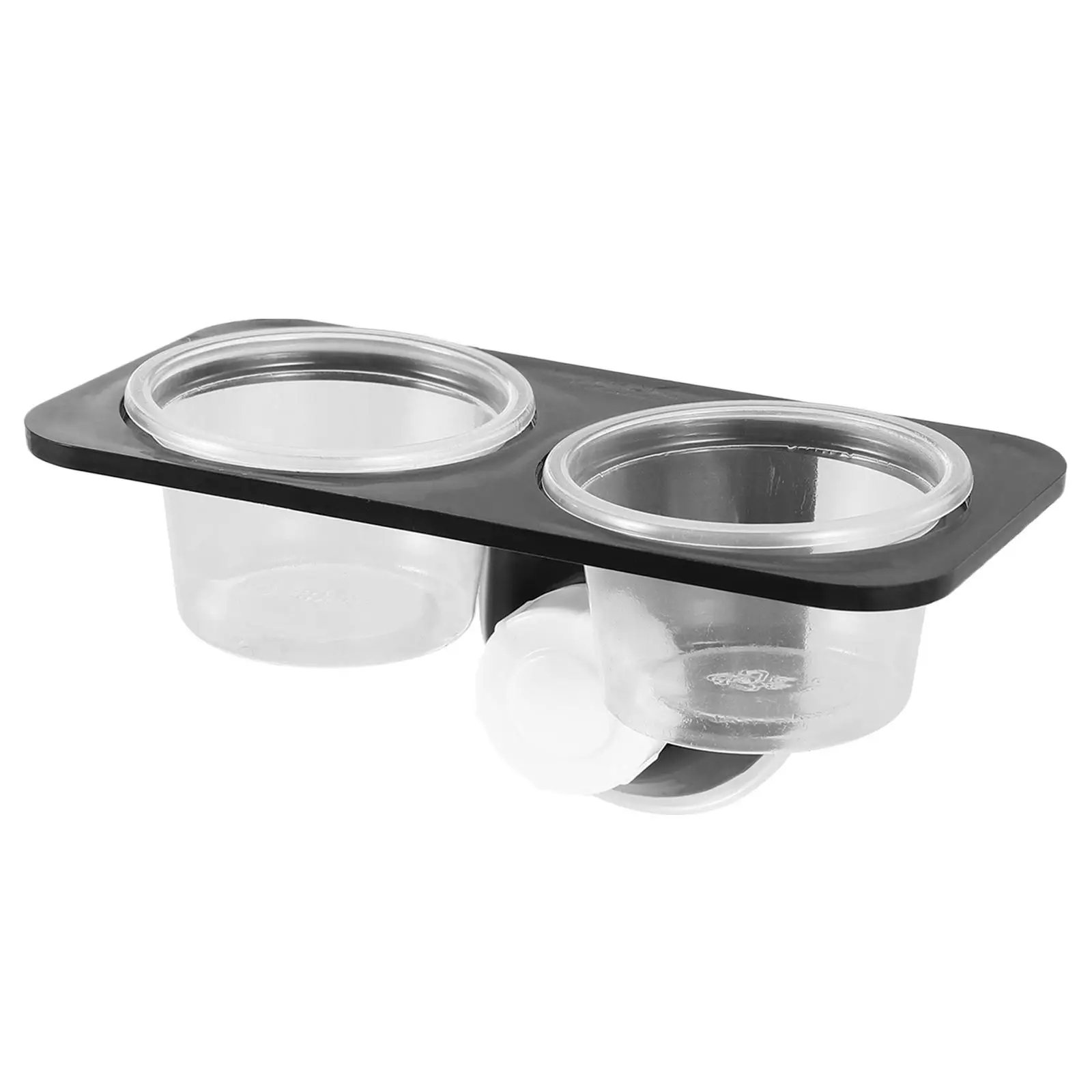 

Reptile Bowls Pet Feeder Container Small Gecko Accessories Cage Food Water Dish Stable Glass Tanks Acrylic
