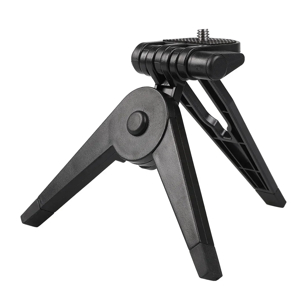 Portable Folding Tripod Stand 2-In-1 Mini Tripod Adjustable Camera Mount Angle Legs For Canon Cameras DV Camcorders