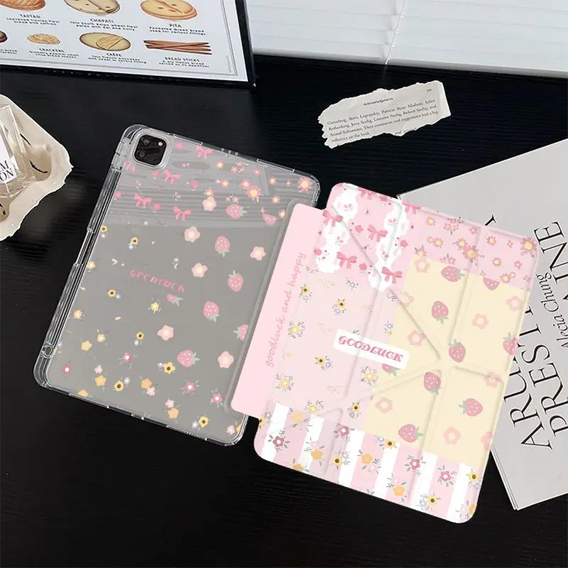 Anti-Bending 3+Y Fold Case For Redmi Pad Pro 12.1 Redmi Pad SE 11 inch Xiaomi Pad 5/6/7 11 inch Redmi Pro2 2025 12.1