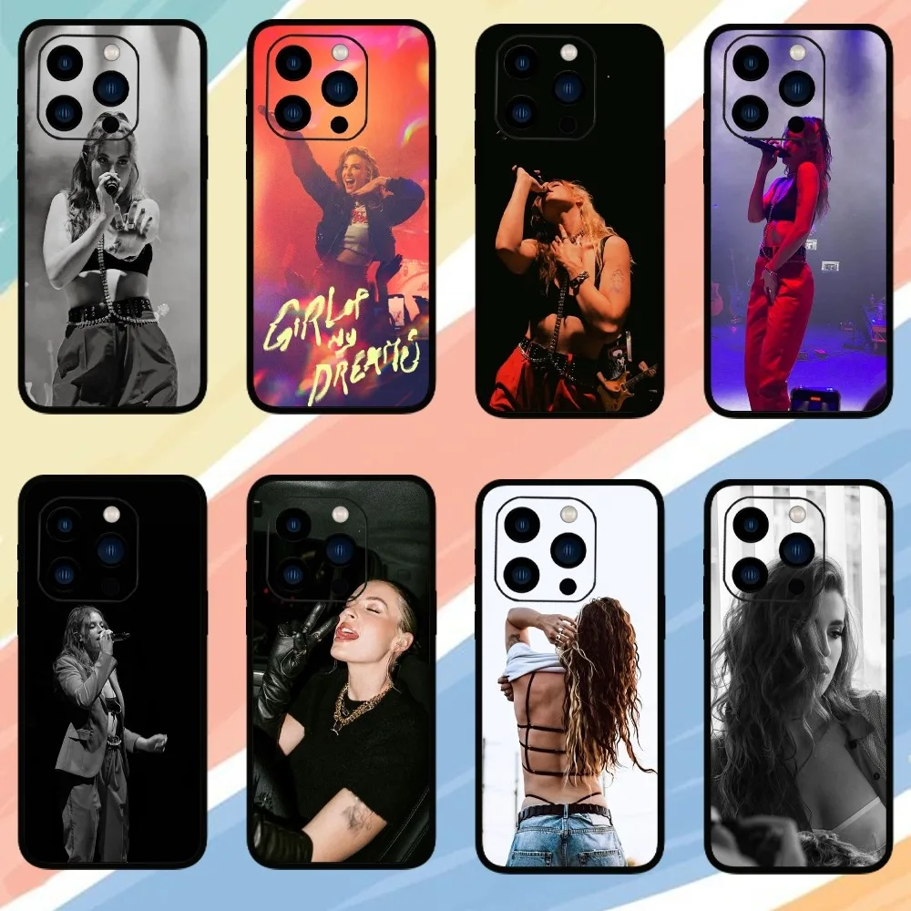 Singer Cari Fletcher  Phone Case For iPhone 15 14 13 12 11 Pro Max mini XS XR X 8 Plus SE Cover