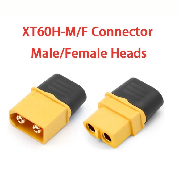 XT60H connector plug with Sheath Housing Female / male XT60 plug for RC Lipo Battery Cars Drones Airplane