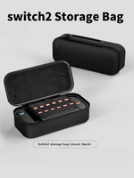Aolion Switch2 Storage Bag Portable Protective Bag Large Capacity Game Console Cartridge Storage Box Gamer Accessories