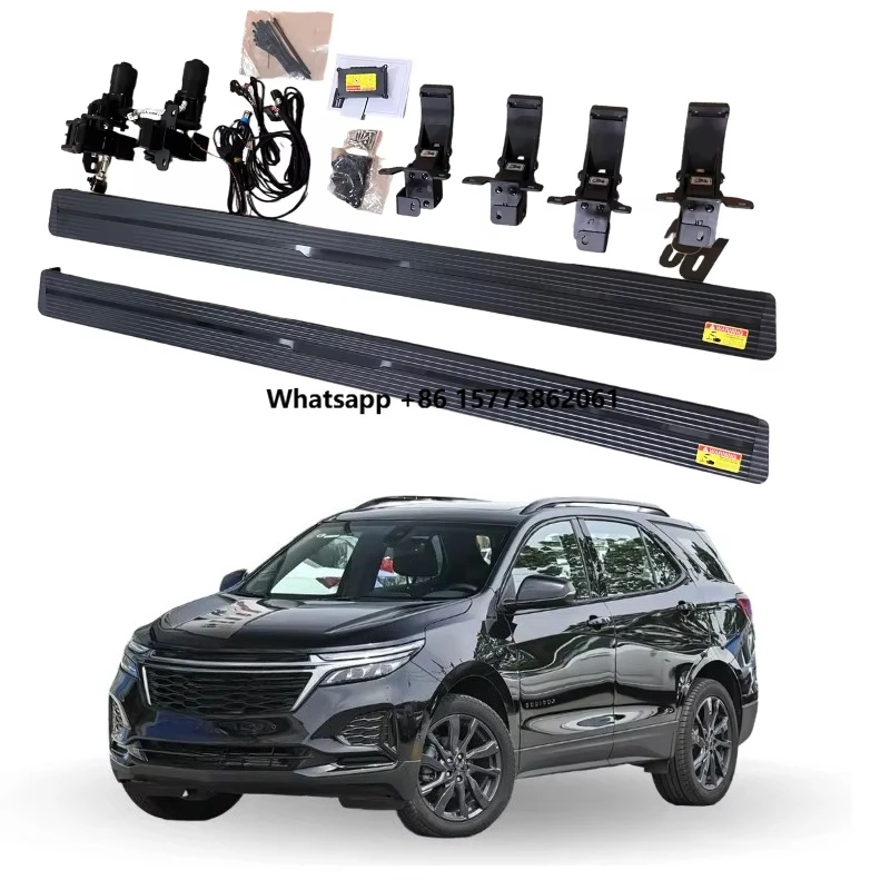 

Aluminum Retractable Automatic Power Step for Equinox 2023 Electric Running Board Side Steps