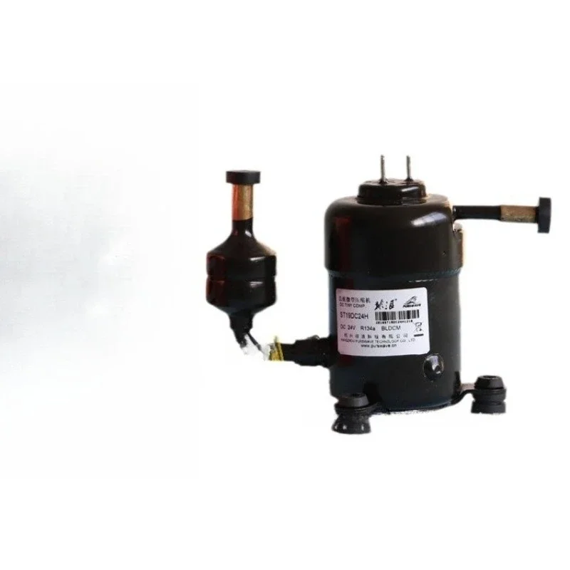 ST19DC12H 12V DC Mini Refrigeration Compressor for Cooling Vest, Cabinet AC and Compact Refrigeration Equipment