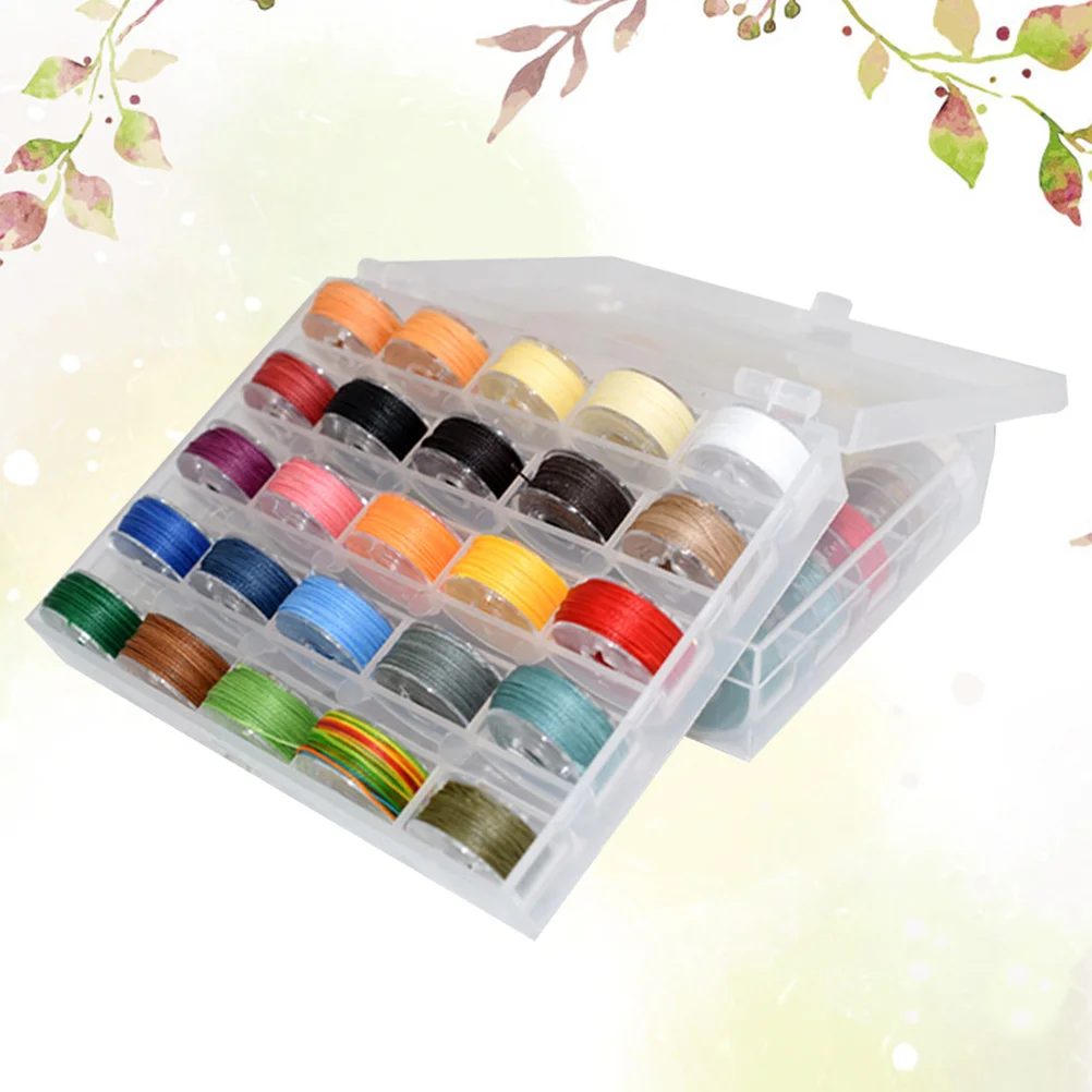 

25pcs 16M Long 0.45Mm Mixed Color Wax Cord String Hand-Woven Rope For Diy Bracelet Keyring Jewelry Making Craft Braided Rope