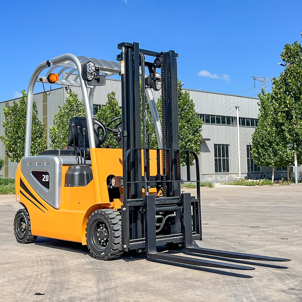 Китайский завод по индивидуальному заказу YGCD-20 электрический вилочный погрузчик 2T четырехколесный штабелер складской вилочный погрузчик