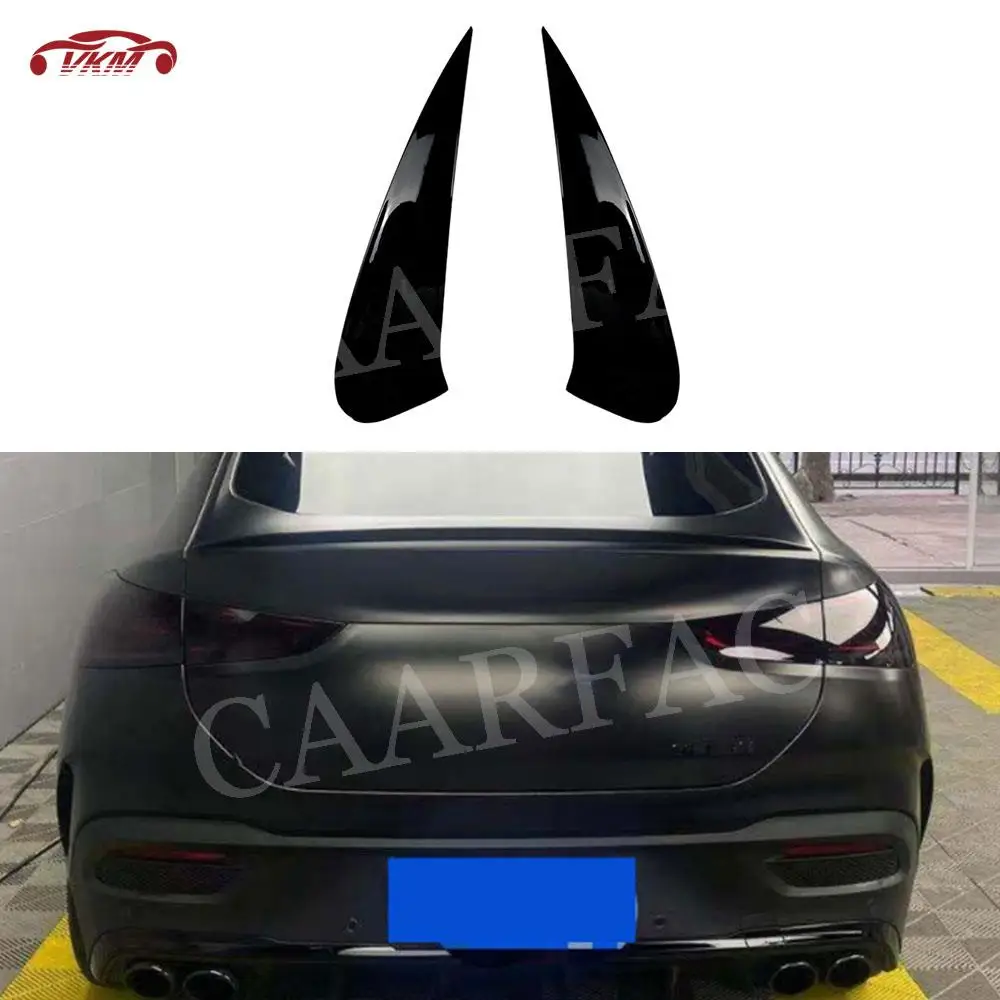 

ABS Gloss Black Car Rear Bumper Lip Splitters Flaps Apron for Mercedes Benz GLE Class C167 GLE53 AMG Coupe 2020 UP