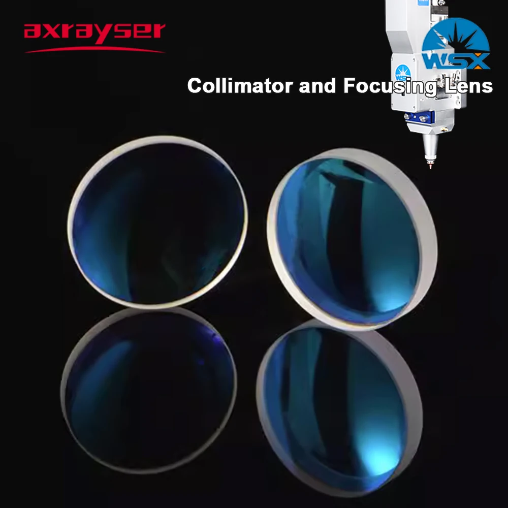 

WSX Laser Cutting Focusing Lens Collimating Lenses For KC13 KC15 NC30 NC60 Fiber Laser Cutter Head
