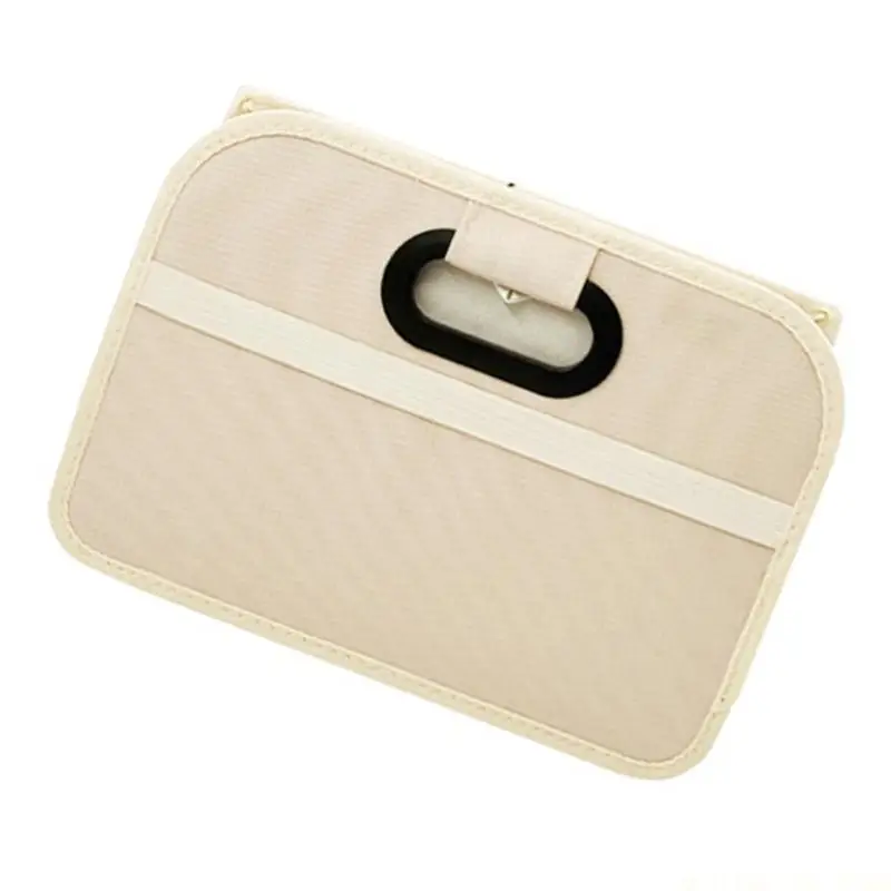 J0MA Oxford Cloth Automotive Fold Up Storage Bin Organiser Box With Reinforced Structure To Prevent Items Falling