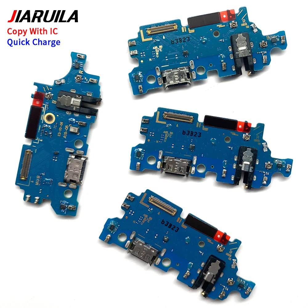 USB Charging Port Mic Microphone Dock Connector Board Flex Cable Repair Parts For Samsung A15 4G A155F A25 5G A256B A156B