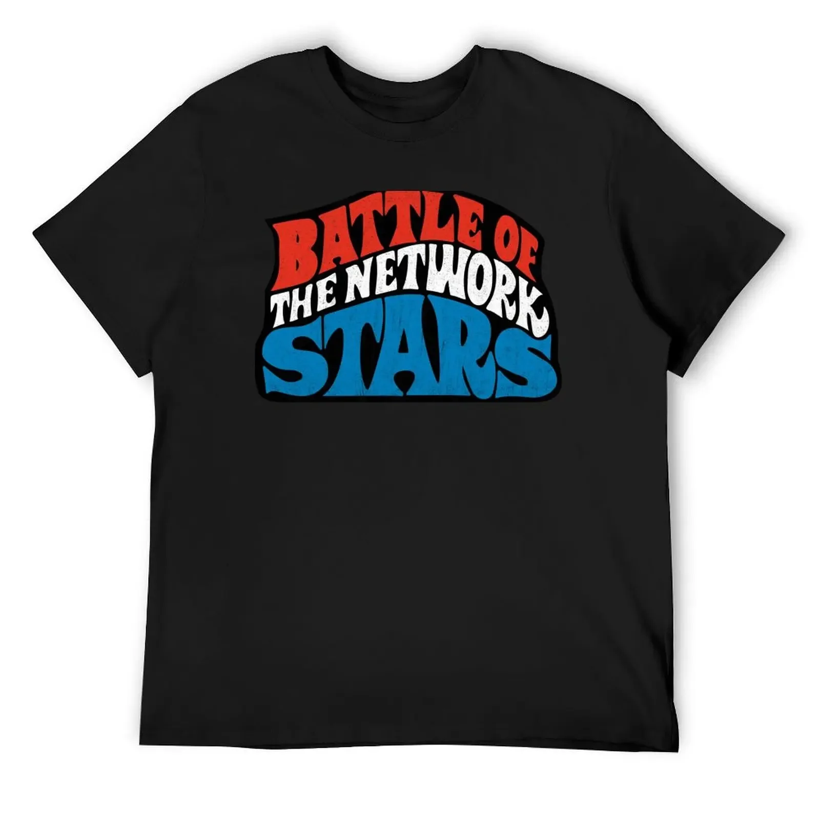 Battle of the Network Stars Worn T-Shirt shirts graphic tees anime figures custom t shirt men clothes