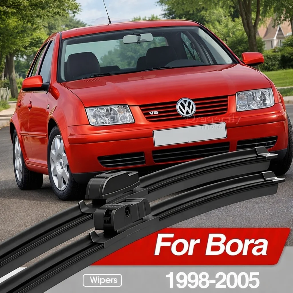 

Front Windshield Wiper Blades 2pcs Windscreen Window Accessories 1999 2001 2002 2003 2004 For Volkswagen VW Bora 1998-2005