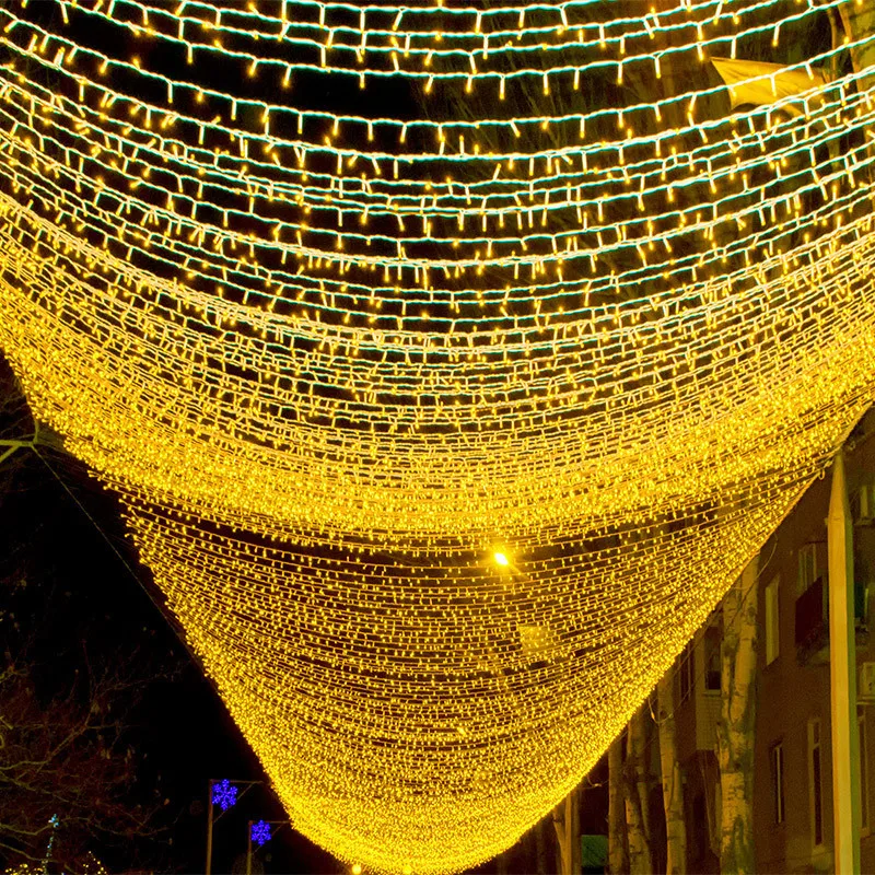 

Holiday Led Christmas Lights Outdoor 20M 10M 220V EU Led String Lights Decoration For Party Holiday Wedding Garland