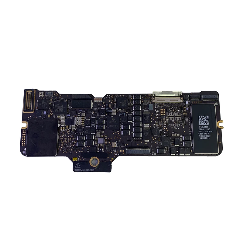 Placa-mãe testada para Macbook A1534, Logic Board 820-00244, 820-00687, 8GB, 256 GB, 500 GB, Emc 2991, 12 polegadas, 2016 2017