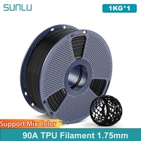 SUNLU 1KG TPU 3D Printer Filament 1.75mm, High Speed 90A TPU Filament, 1KG Flexible 3D Filament , Suitable for Most FDM 3D Print