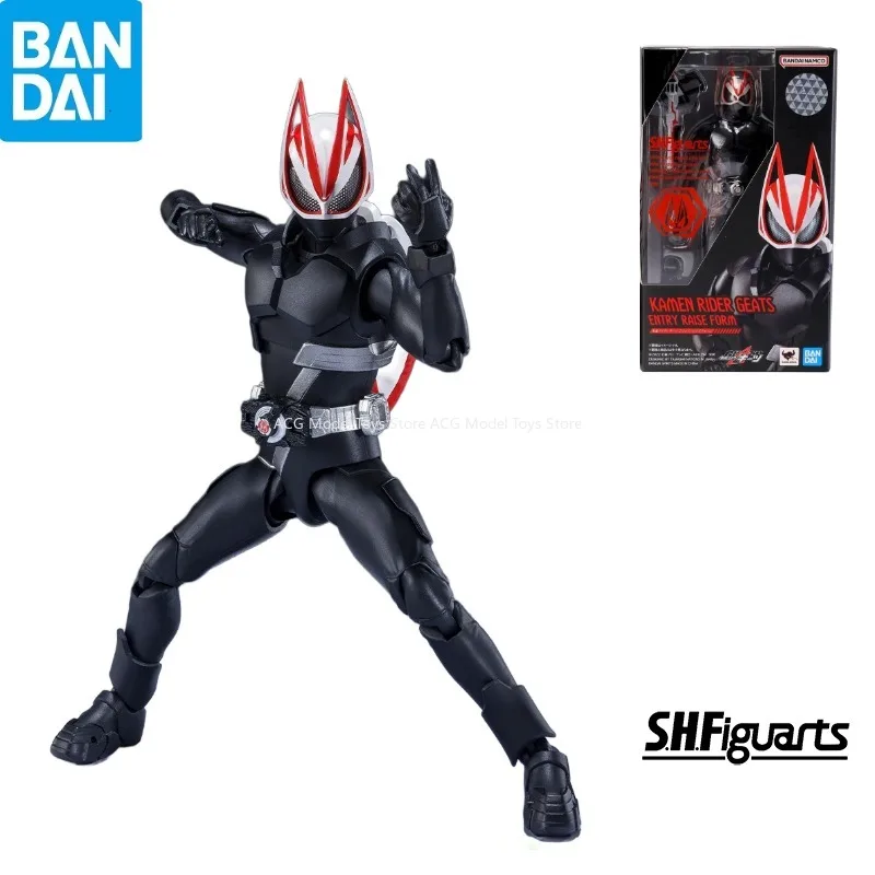 

In Stock 100% Original Bandai S.H.Figuarts Tokusatsu KAMEN RIDER GEATS Entry Raise Form Action Figure Toys Collection Model Gift