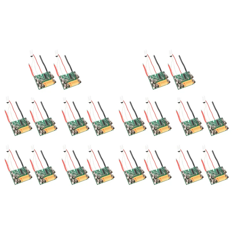 

ABRE-20Pcs PCB Circuit Module Board Parts 18V Battery Chip PCB Board Replacement For BL1830 BL1840 BL1850 LXT400