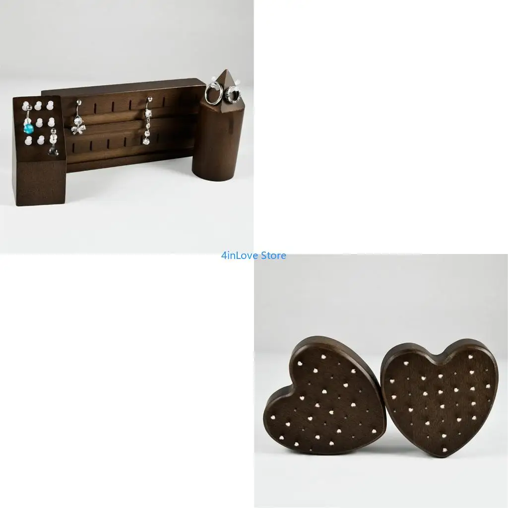 

T4MD Elegant Jewelry for Lip Rings Elegant Tongue Piercings Rings Display Rack Body Accessories Storage Shelf