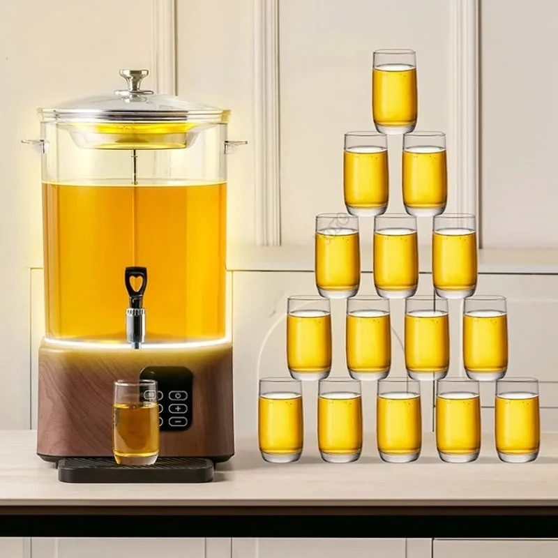 Smart Electrically Heated Tea Boiling Heating Water Integrated Tea Brewing Storage Pot Health Tea Brewing
