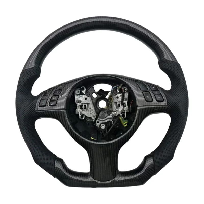 

Spot Product Spot Новые продукты Перфорированная кожа из углеродного волокна M Performance для рулевого колеса автомобиля BMW E46