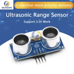 Ultrasonic Module HC-SR04+ Distance Measuring Transducer Sensor HC-SR04 perfect upgrade support 3.3V work