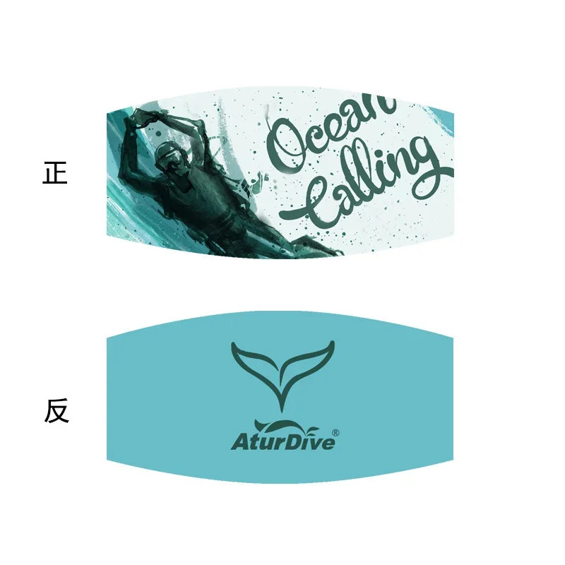 AturDive Diving Goggle Hair Tie Snorkelling Anti-tear Tie Hair Protector Hair Tie Freedom Diving Supplies