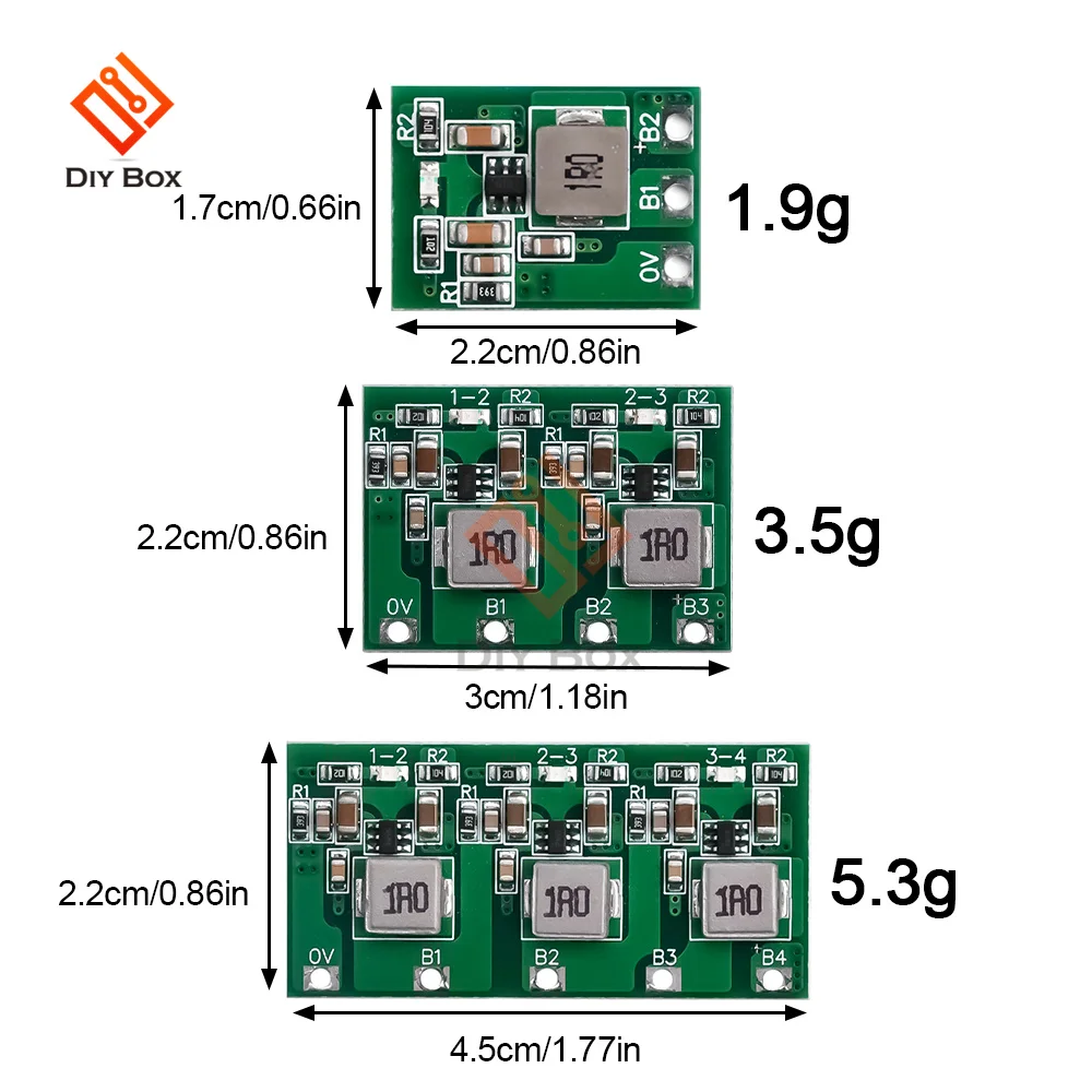 1.3A aktywny korektor Balancer 2S 3S 4S 3.7V 18650 litowo 3.2V Lifepo4 Transfer baterii aktywny bilans na tablica ochronna BMS