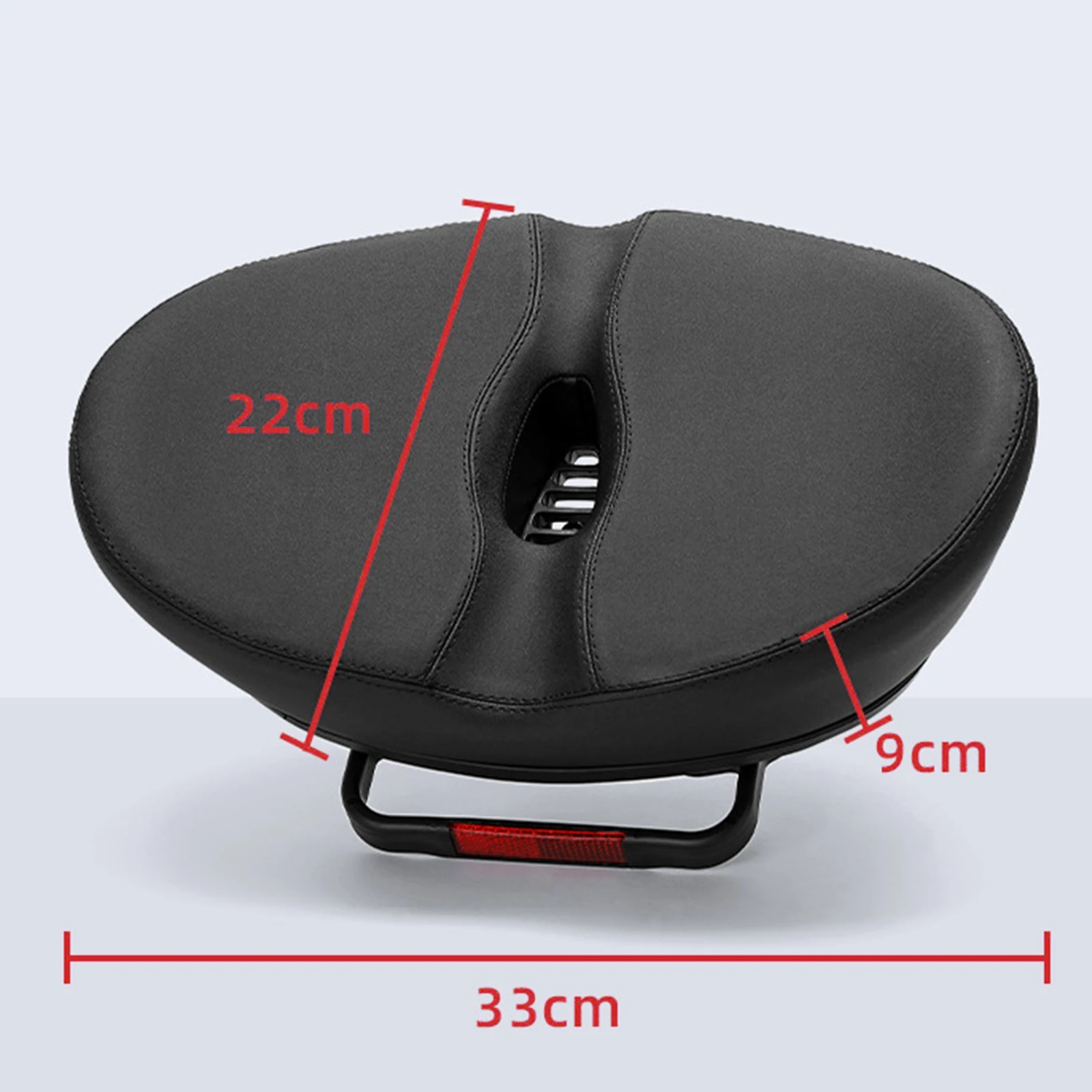 Bike Seat for Men Women, Bicycle Saddle, Soft Wide Bike Saddle Seat Large Cycling Seat Bike Seat Cushion for Exercise Bike