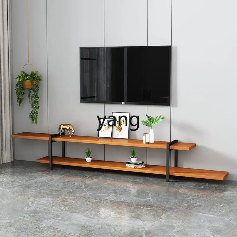 CX TV cabinet coffee table solid wood complete set of Nordic modern simple living room furniture combination