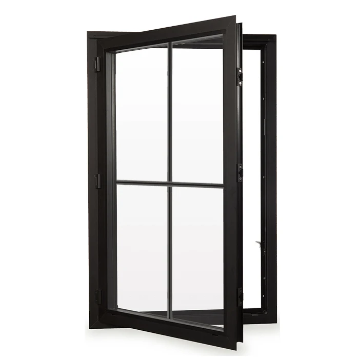 aluminum casement window black aluminium windows frame double glazed ce certificates casement windows