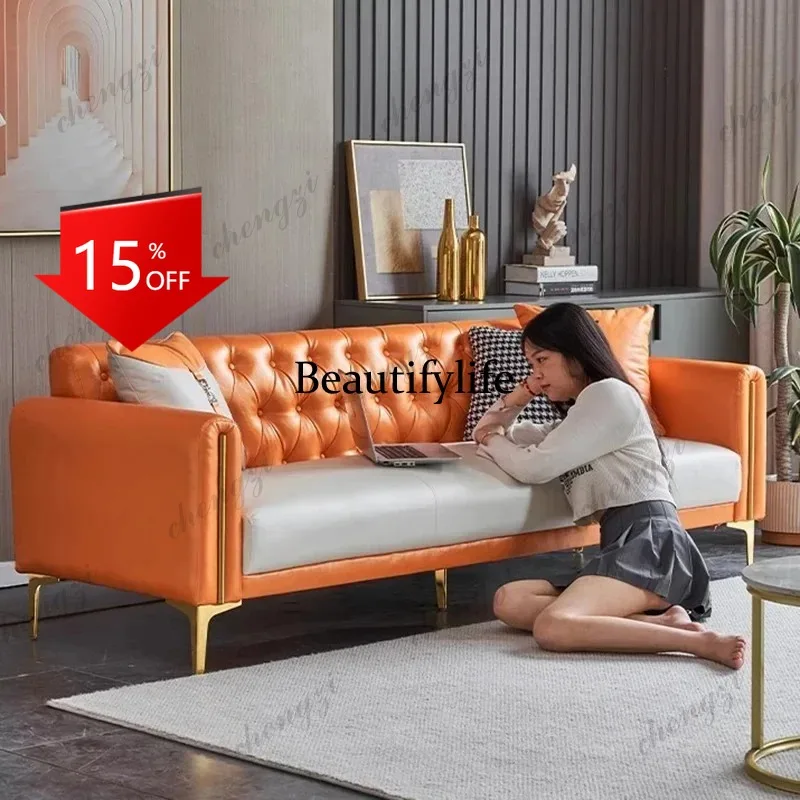 G153 Luxury Living Room Couch Designer Girly Lazy Lounge Office Sofas Loveseat Modern Nordic Banken Woonkamer Furniture Home