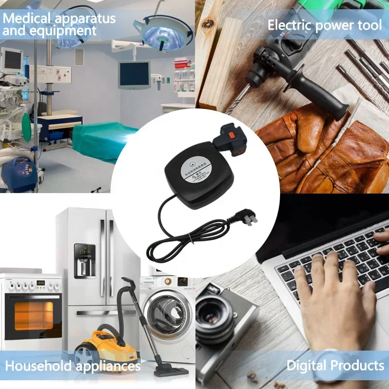 Wholesale Automatic Retractable Electric Spring Loaded Cable Reel Mechanism Drum Extension