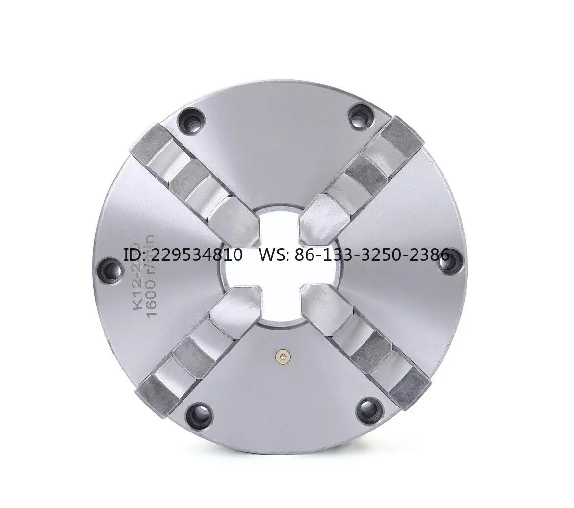 1pc  Four-claw self-centering, four-claw linkage K12-250 front through six-hole M10 screw