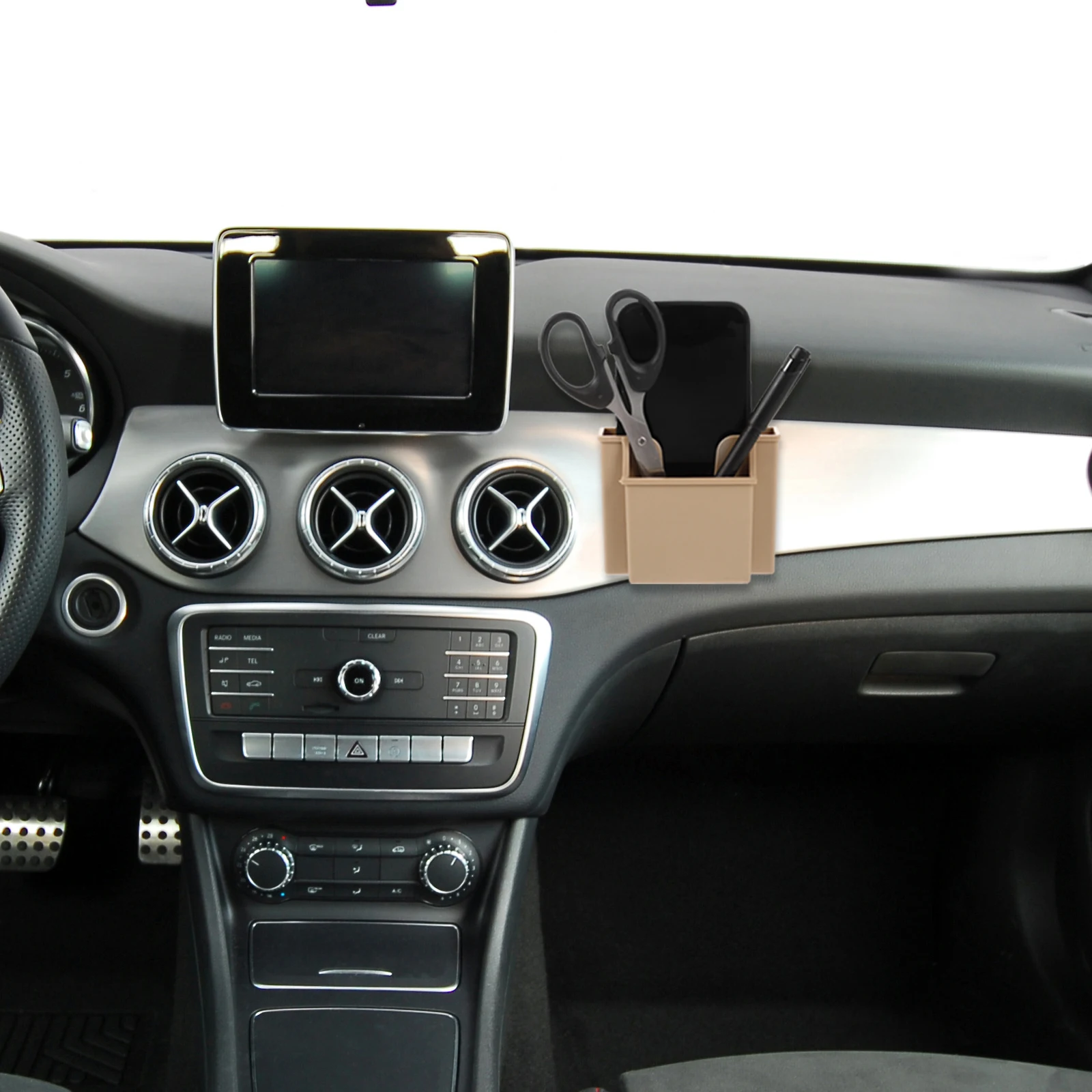 

Car Air Vent Phone Holder Storage Box Organizer Multifunctional Console Organizer Sundries Storage Holder Car Sundries Case