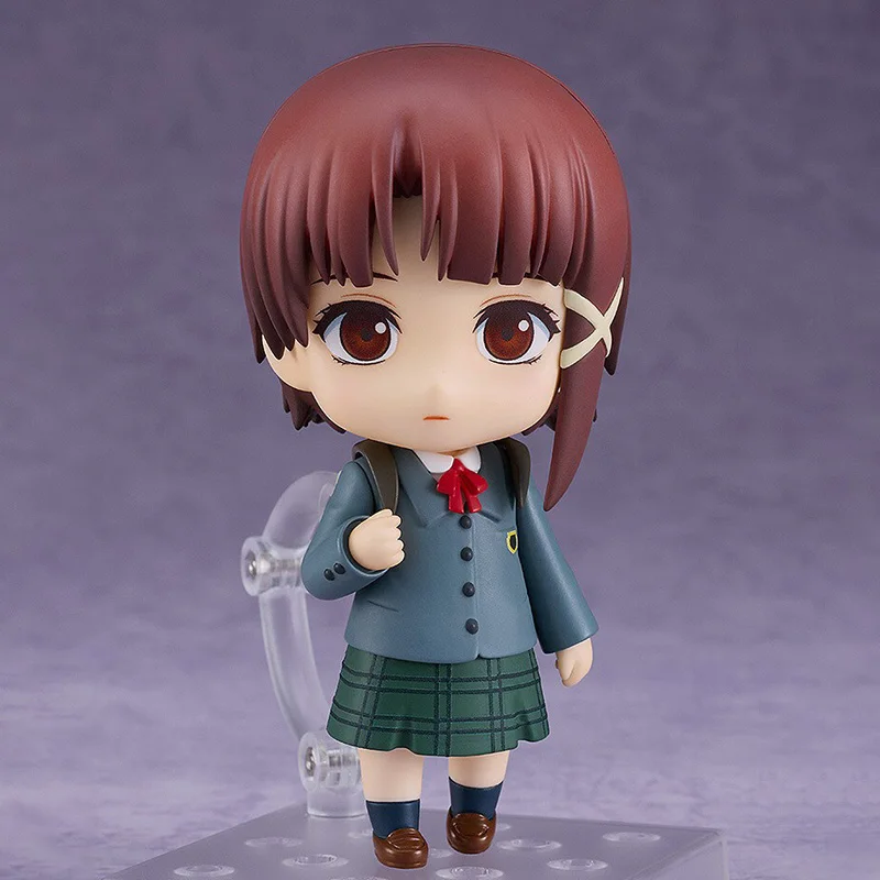 

Коллекционная подвижная фигурка Nendoroid 2356 Iwakura Lain из аниме Serial Experiments, чиби-версия, ПВХ, настольное украшение для фанатов аниме