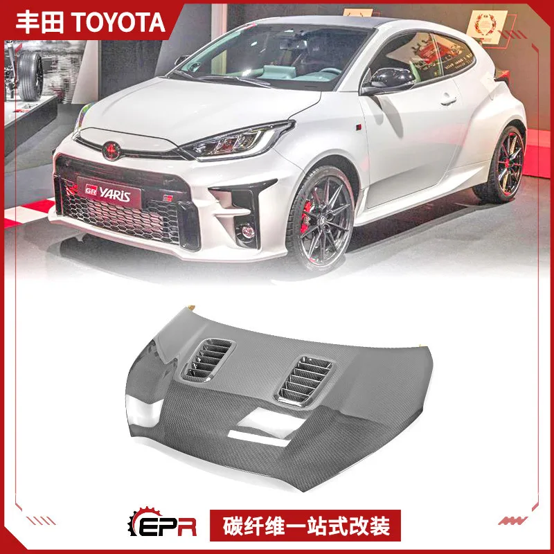 

Suitable for Toyota Yaris Yaris GR Carbon Fiber Modified Parts EPA Open Hole Engine Headcover