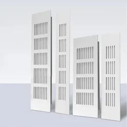 50/80mm prese d'aria larghe lamiera perforata lega di alluminio presa d'aria lamiera perforata piastra di ventilazione griglia prese d'aria lamiera perforata