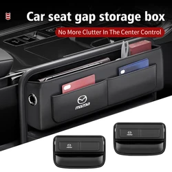 Car Seat Crevice Wallet Phone ID Card Slit Gaps Storage Box For Mazda 6 3 CX5 5 2 323 CX7 Demio Atenza Axela MX30 CX30 CX3