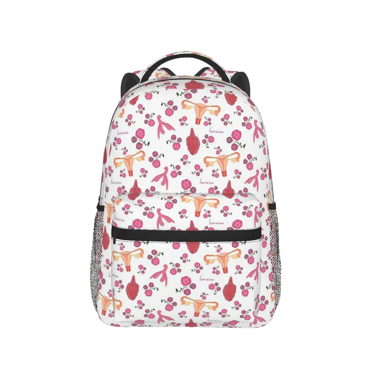 

Feminism Backpack Hot Sale Daypack Large Capacity Boys Girls BookBag School Bag Shoulder Bags for Men Women