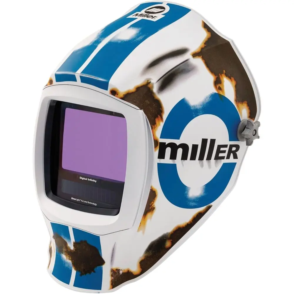 Auto-Darkening Welding Helmet with 4X Light State and Sensitivity for Lightweight Protection