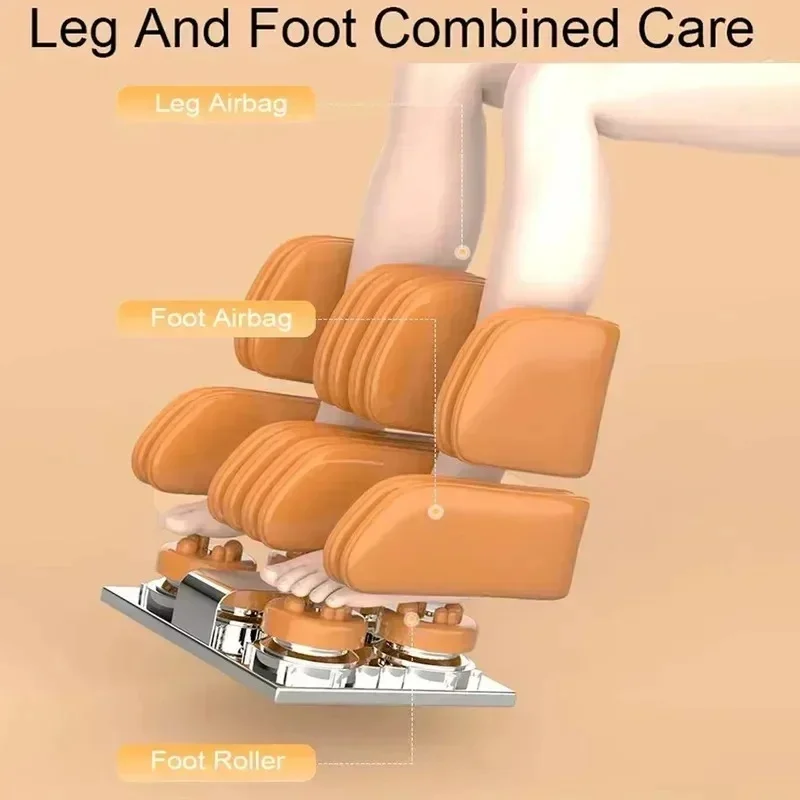 2026  4D SL Track Massage Chair Zero Gravity Recliner Full Body Airbag Massage Sofa Touchscreen Office Chair 3 Years Warranty