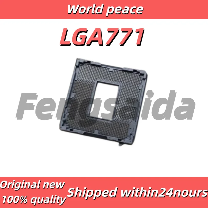 (1pcs)100% Brand new original CPU socket LGA771 BGA socket with solder balls