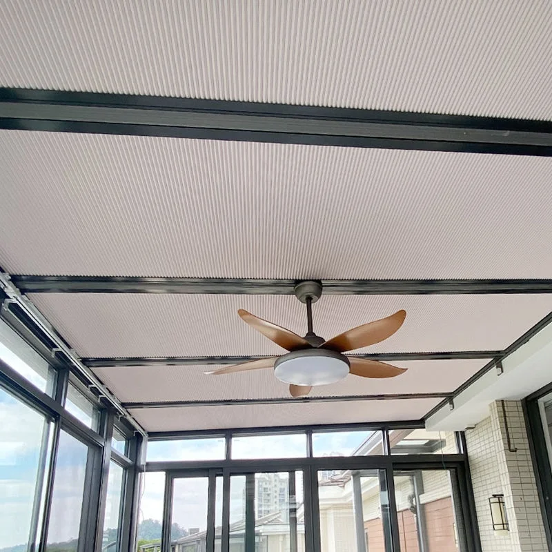 Top Quality Blackout Motorized Cellular Shades Heat Insulation App Remote Control Motorized Skylight Blinds For Sunlight Room