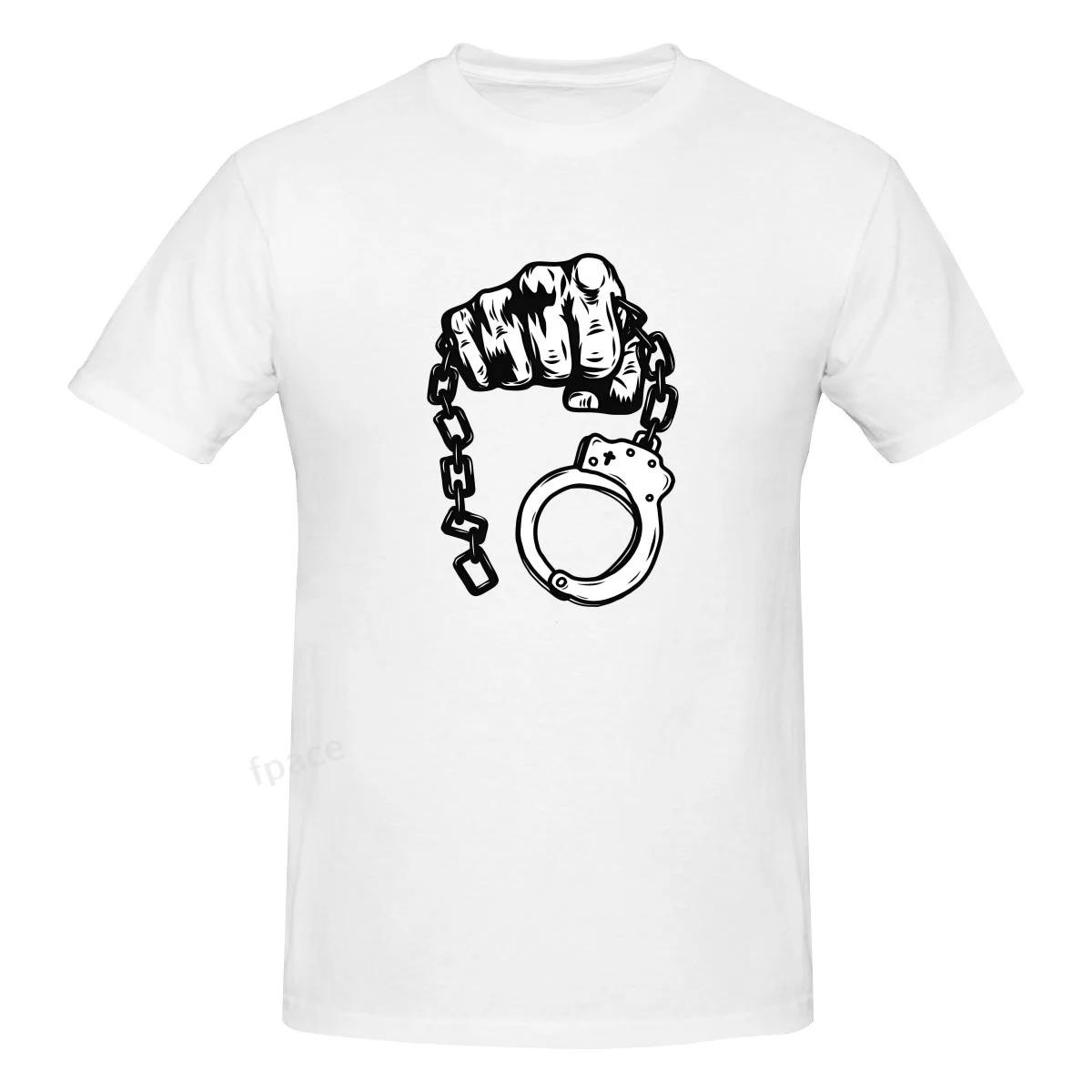 

You Are Under Arrest Casual Cotton Summer Men Clothing Tops Men's Basic Short Sleeve T-Shirt