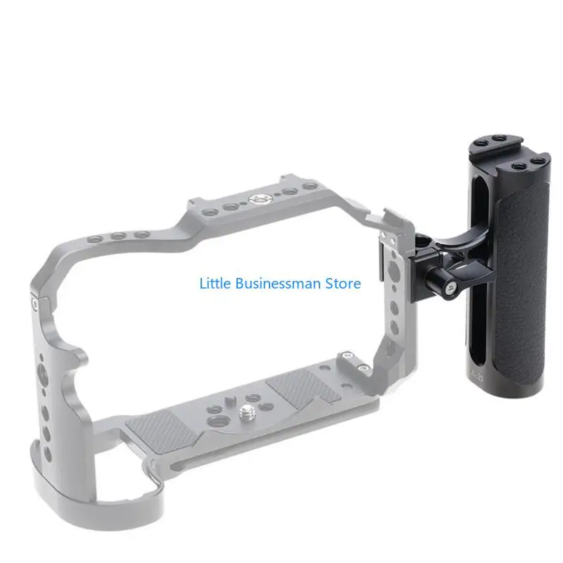 Mini-Seitengriff für 1/4-Zoll-20-Gewindeloch-Kamerakäfiggriff, leicht, tragbar, für DSLR mit Kaltschuhausrüstung M76A – Detail 3
