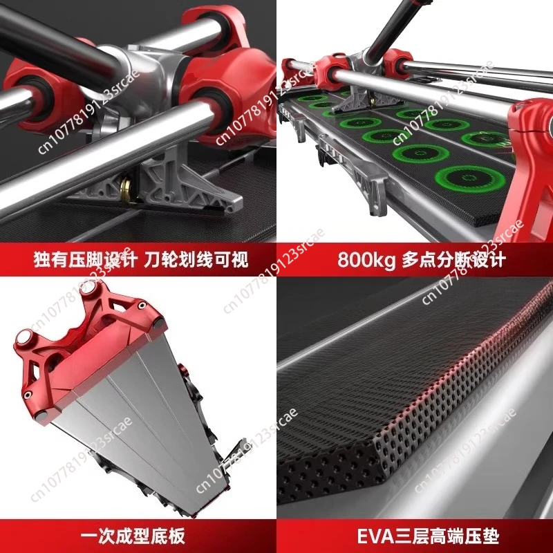 for 1200 Manual Tile Cutter Brick Polished Tile Ceramic Cutting Tool Push-type High Precision Cutting Machine Table