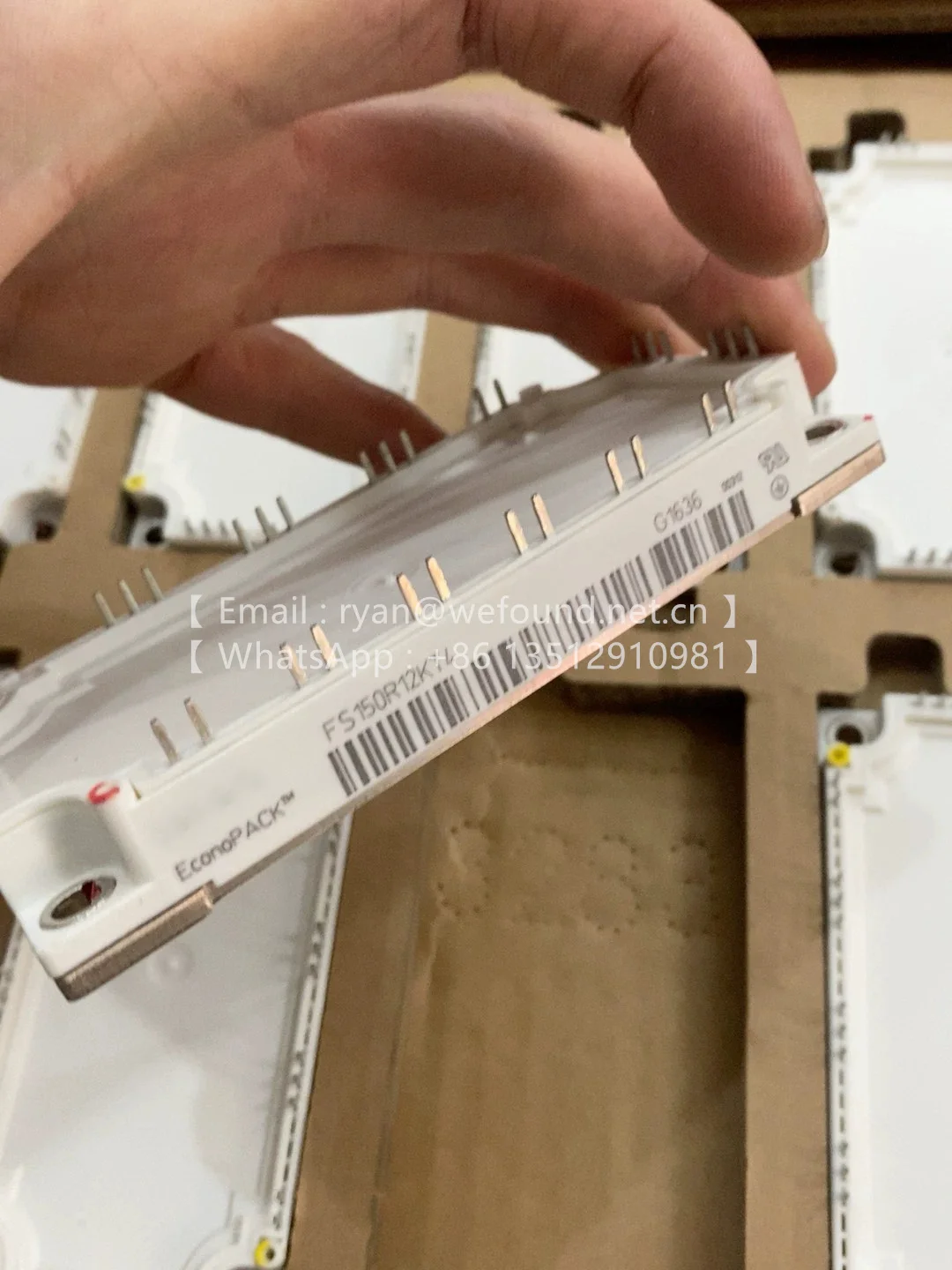 FS150R12KT4  1200 V, 150 A sixpack IGBT module