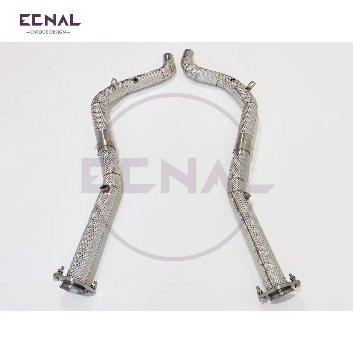 

Ecnal Exhaust for Land Rover Range Rover 5.0L Equal-length SS304 Without Cat High Quality Exhaust Downpipe